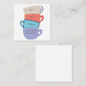 Carte de note inspirée de Jane Austen (Devant / Derrière)