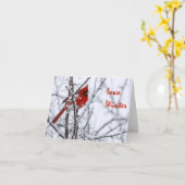 Carte de note - Iowa Winter (Fleur jaune)