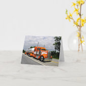 Carte de note jalouse orange de Ya Kenworth (Fleur jaune)