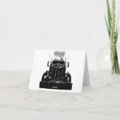 Carte de note jalouse orange de Ya Kenworth (Dos)