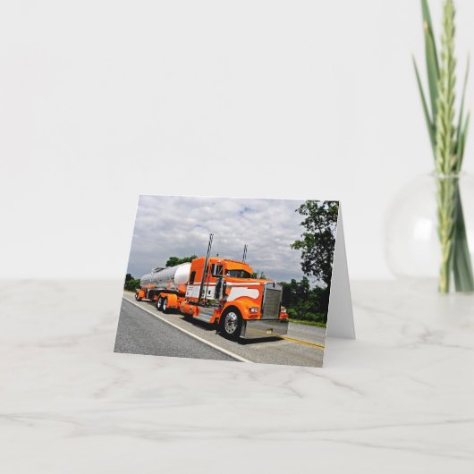 Carte de note jalouse orange de Ya Kenworth (Devant)