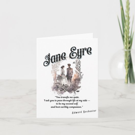 Carte de note Jane Eyre (Devant)