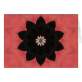 carte de note kaleidoscope (Devant Horizontal)