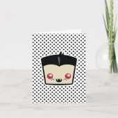 Carte de note Kawaii Dracula (Devant)
