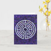 Carte de note LABYRINTH VIII (Fleur jaune)