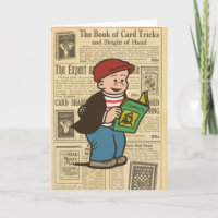 Carte de note "Lire les BD"