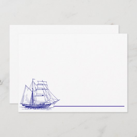 Carte de note - Livraison (Devant / Derrière)