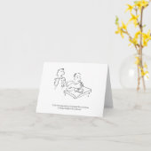 Carte de note Look Dostoevsky (Fleur jaune)