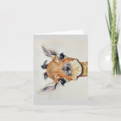 Carte de note Malcom avec intérieur vierge pour le (Devant)