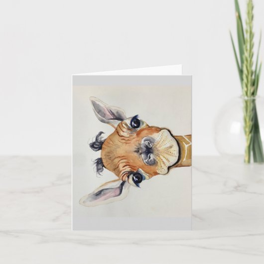 Carte de note Malcom avec intérieur vierge pour le (Devant)