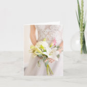 Carte de note mariage (Devant)