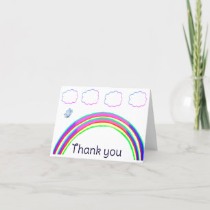 Carte de note Merci