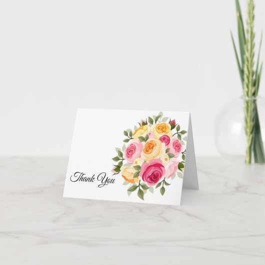 Carte de note Merci (Devant)