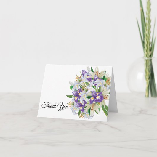 Carte de note Merci (Devant)