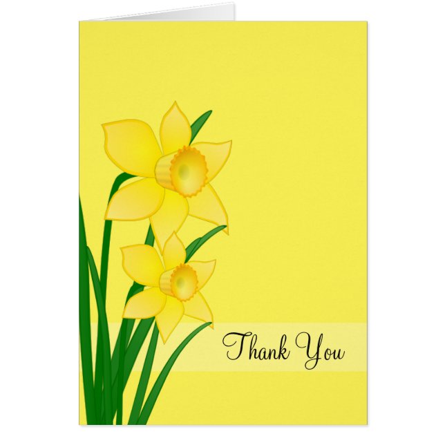Carte de note Merci (Devant)