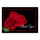 Carte de note Merci (Devant Horizontal)