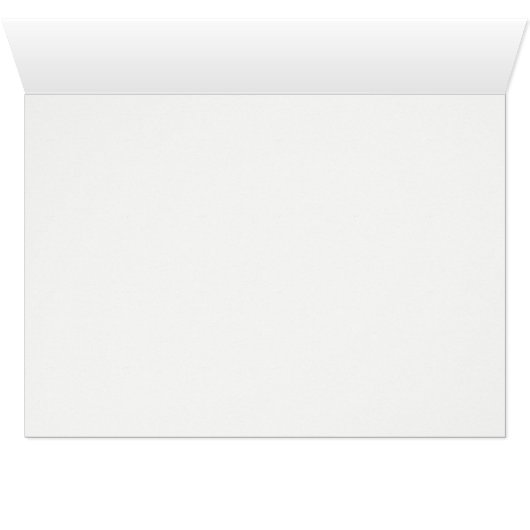 Carte de note Merci (Intérieur Horizontal (Bas))