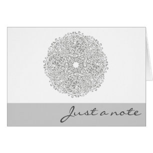 Carte de note Merci