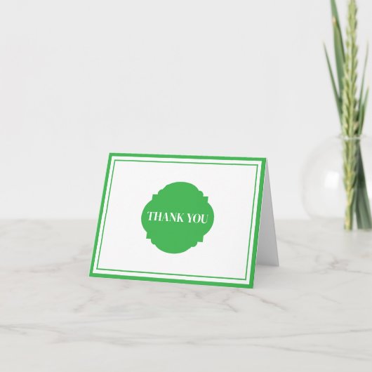 Carte de note Merci (Devant)