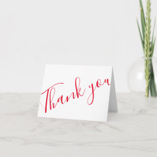 Carte de note Merci