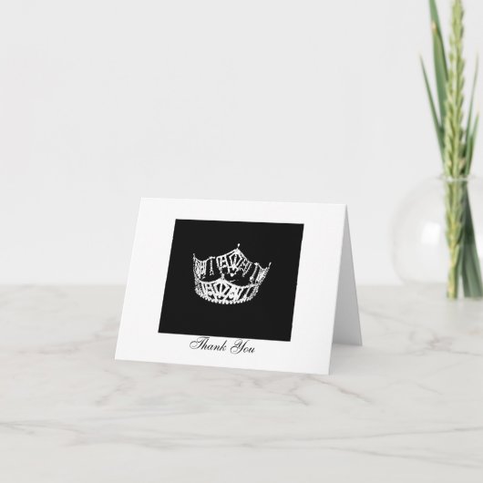 Carte de note Merci (Devant)