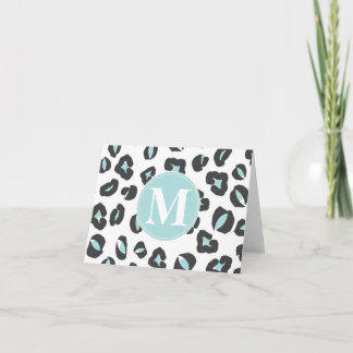 Carte de note moderne en pastel d'impression de