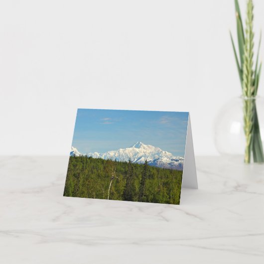 Carte de note - Mt. McKinley Denali (Devant)