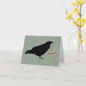 Carte de note mystérieuse de Raven (Fleur jaune)