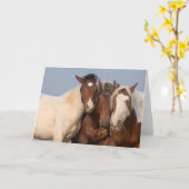 Carte de note "Nous sommes la famille" (Fleur jaune)