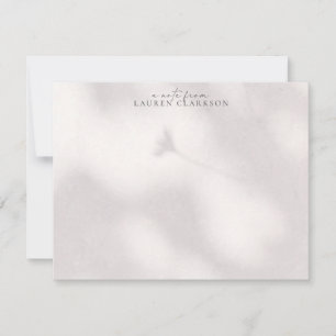 Carte de note Ombre Douce