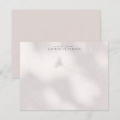 Carte de note Ombre Douce (Devant / Derrière)