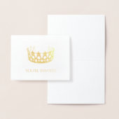 Carte de note Pageant Crown Foil (Affichage)