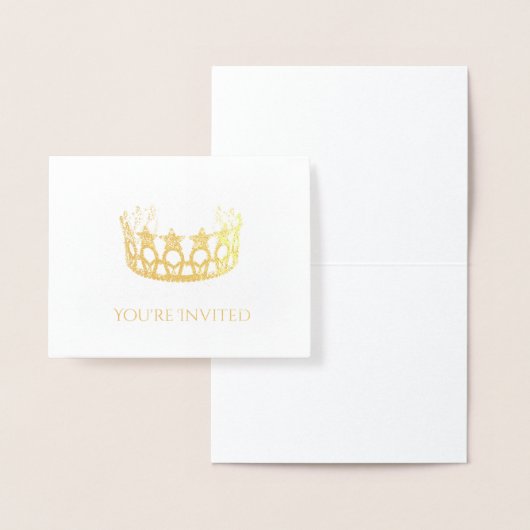 Carte de note Pageant Crown Foil (Affichage)