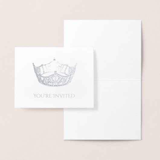 Carte de note Pageant Crown Foil (Affichage)