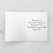 Carte de note Pâques "Time for Easter" (Intérieur)