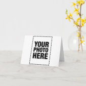 Carte de note - Paysage (Fleur jaune)