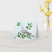 Carte de note Peace Inspiration (Fleur jaune)