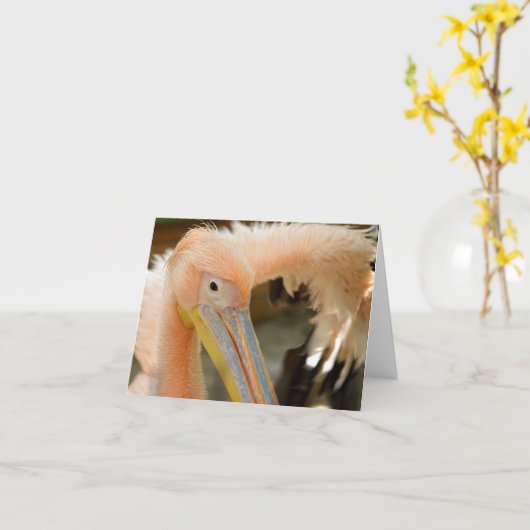 Carte de note Pelican (Fleur jaune)