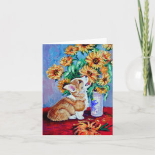 Carte de note Pembroke Welsh Corgi