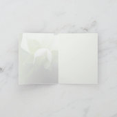 Carte de note personnalisable cachée de modèle de  (Intérieur)