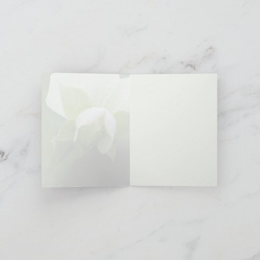 Carte de note personnalisable cachée de modèle de  (Intérieur)