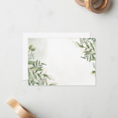 Carte de note personnalisée (Devant/Arrière en situation)