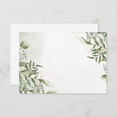 Carte de note personnalisée (Devant / Derrière)