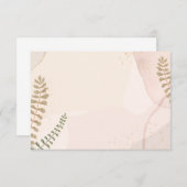 Carte de note personnalisée (Devant / Derrière)