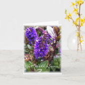 Carte de note personnalisée Get Well Bientôt (Fleur jaune)