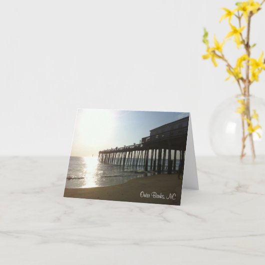 Carte de note - pilier aux banques externes, OR (Fleur jaune)