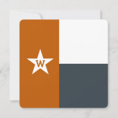 Carte de note plat Burange & Grey Texas (Devant)