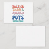 Carte de note plat d'été (Devant / Derrière)