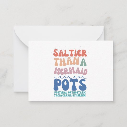 Carte de note plat d'été (Devant)