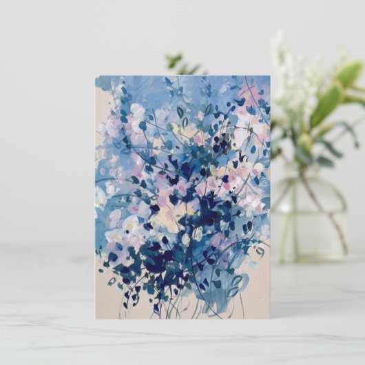 Carte de note plat moderne (Debout devant)